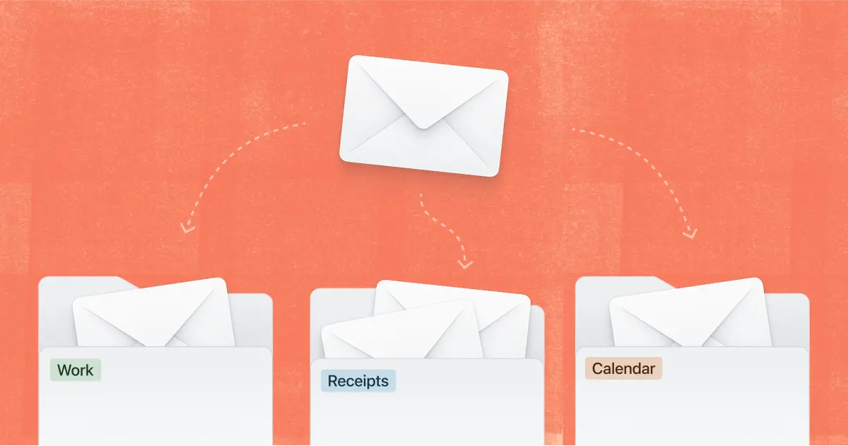 How to organize emails