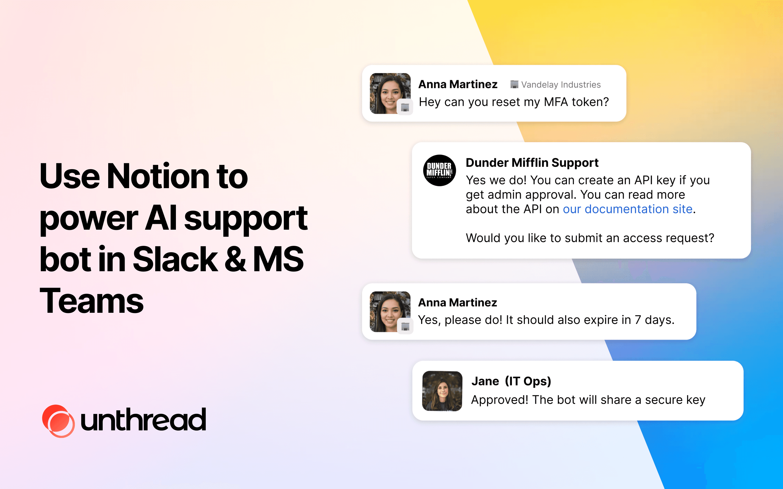 AI-powered support in Slack