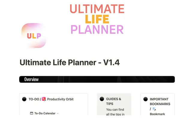 Ultimate Life Planner