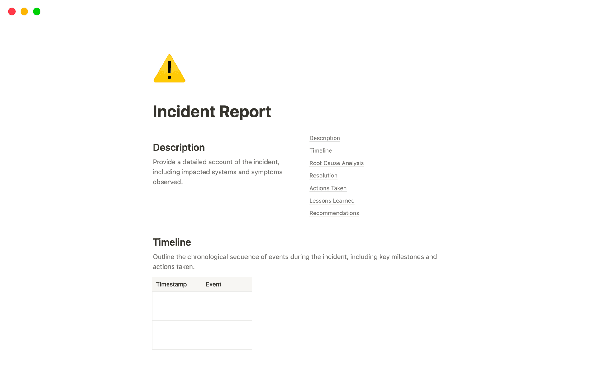 top-7-incident-report-templates-for-software-developers의 이미지
